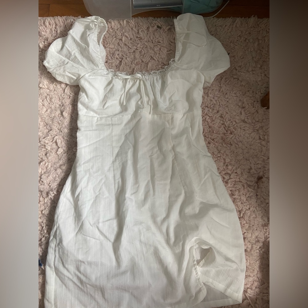 White princess polly mini dress